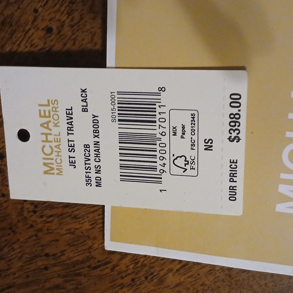 Michael Kors Gray and Black Messenger Bag - Picture 15 of 15